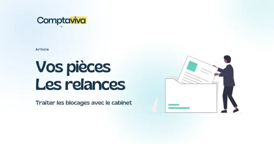 Pièces et relances : organisation et suivi des documents, illustration Comptaviva.